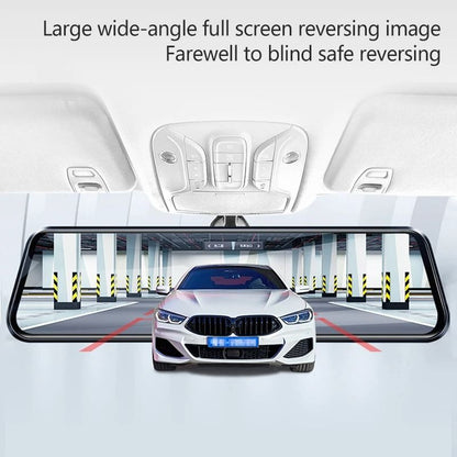 10 Inch Touchscreen Mirror Dash Cam With Front And Rear Cameras 5