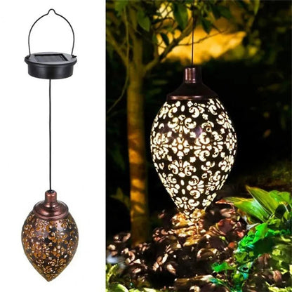 Water Drop Solar Projection Outdoor Light Waterproof Garden Lamp