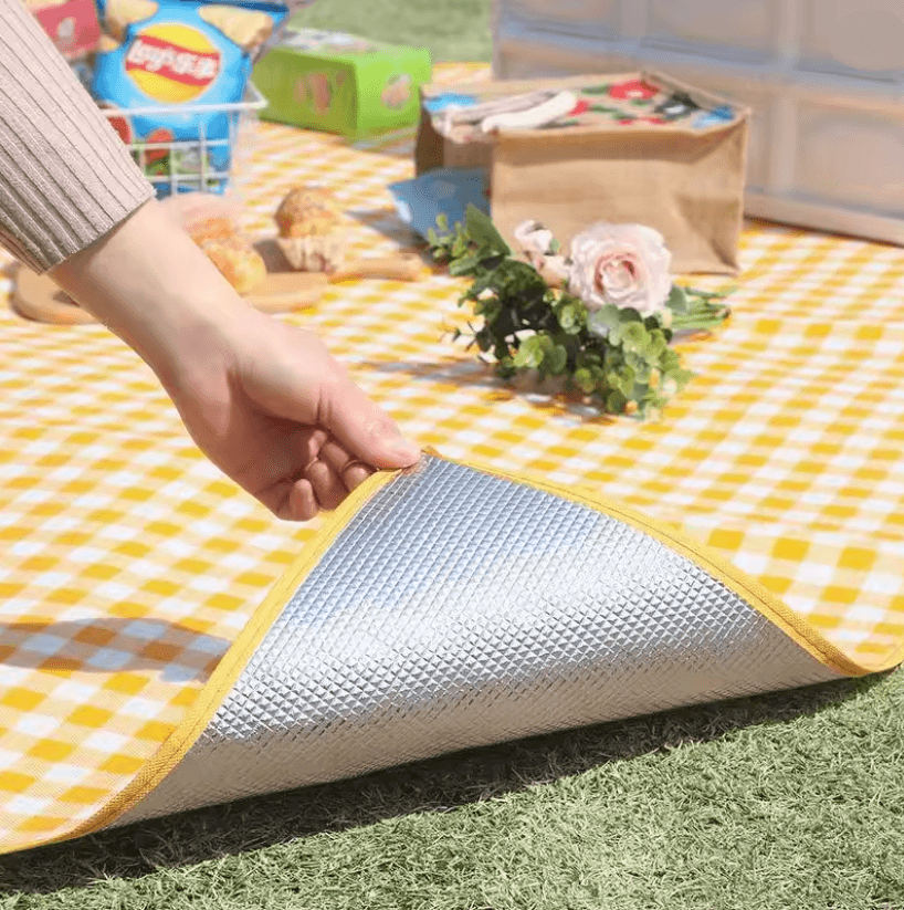 Portable Waterproof Camping Mat DoubleSided Aluminum Film