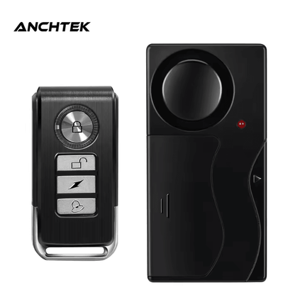 QuietGuard Motorcycle Vibration Alarm with Remote Control
