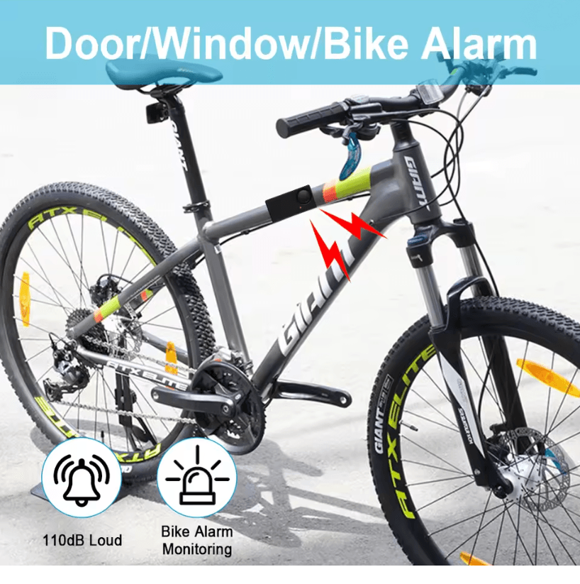 QuietGuard Motorcycle Vibration Alarm With Remote Control 1