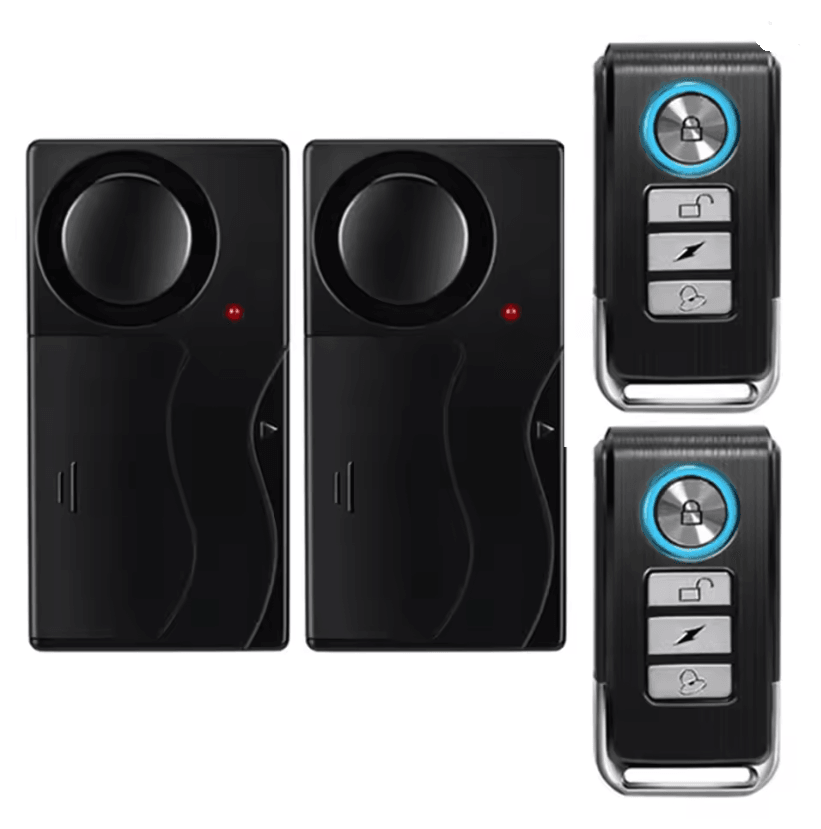 QuietGuard Motorcycle Vibration Alarm With Remote Control 5