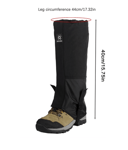 Waterproof Hiking Leg Gaiters Protective Outdoor Boot Covers 2