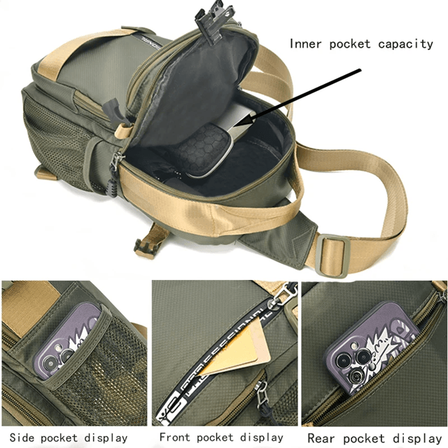Lightweight Riding Crossbody Bag For Men 1