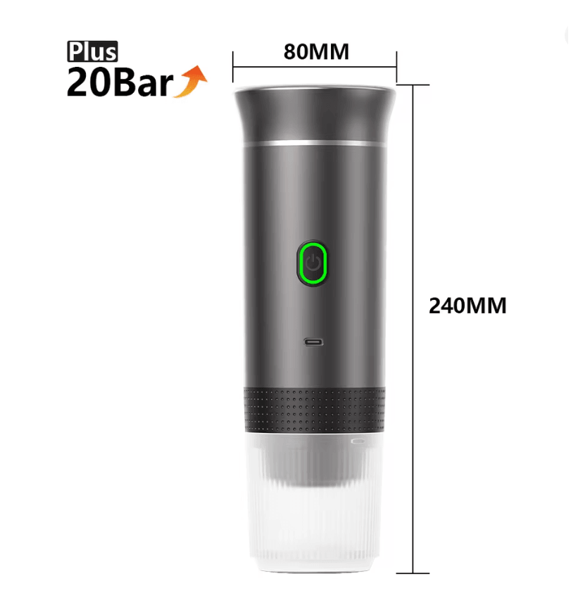 Compact 3 In 1 Portable Espresso Maker For Travel And Home 2