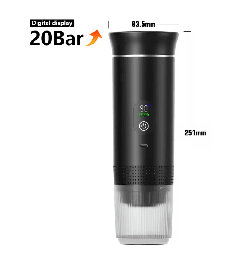 Compact 3 In 1 Portable Espresso Maker For Travel And Home 3