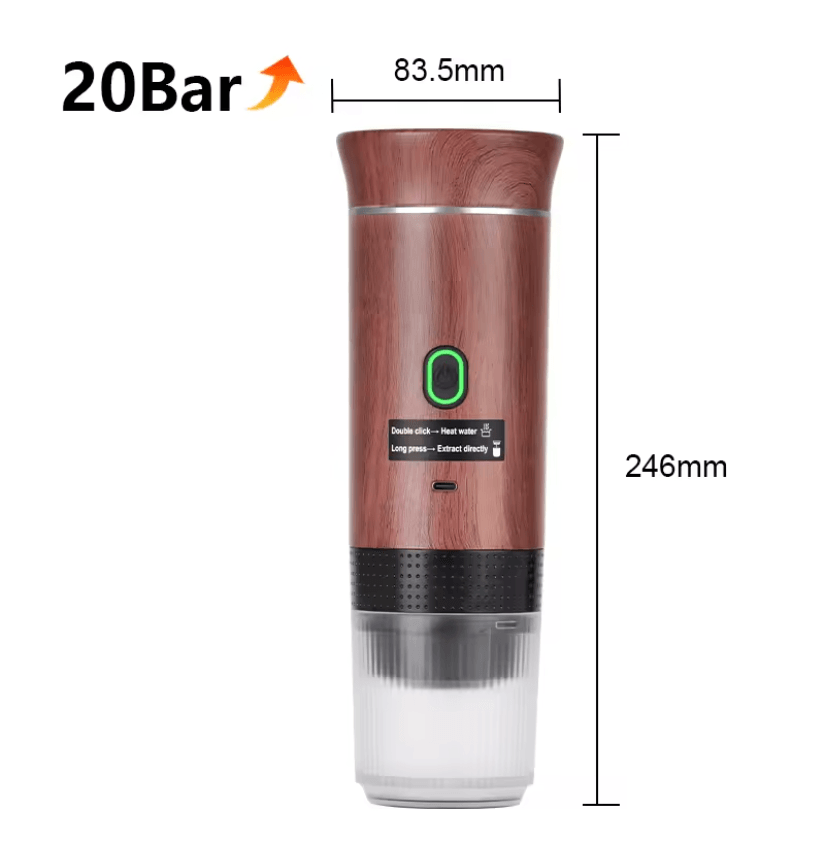 Compact 3 In 1 Portable Espresso Maker For Travel And Home 5