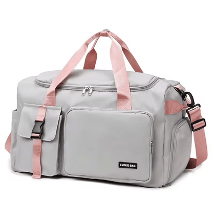 Dry Wet Compartment Weekender Gym Bag For Women 4