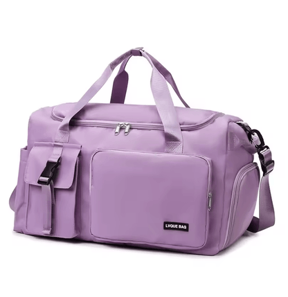 Dry Wet Compartment Weekender Gym Bag For Women 7