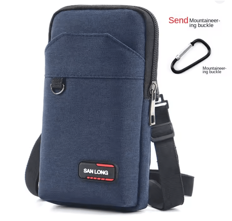 Mens Tactical Waterproof Waist Crossbody Bag 4