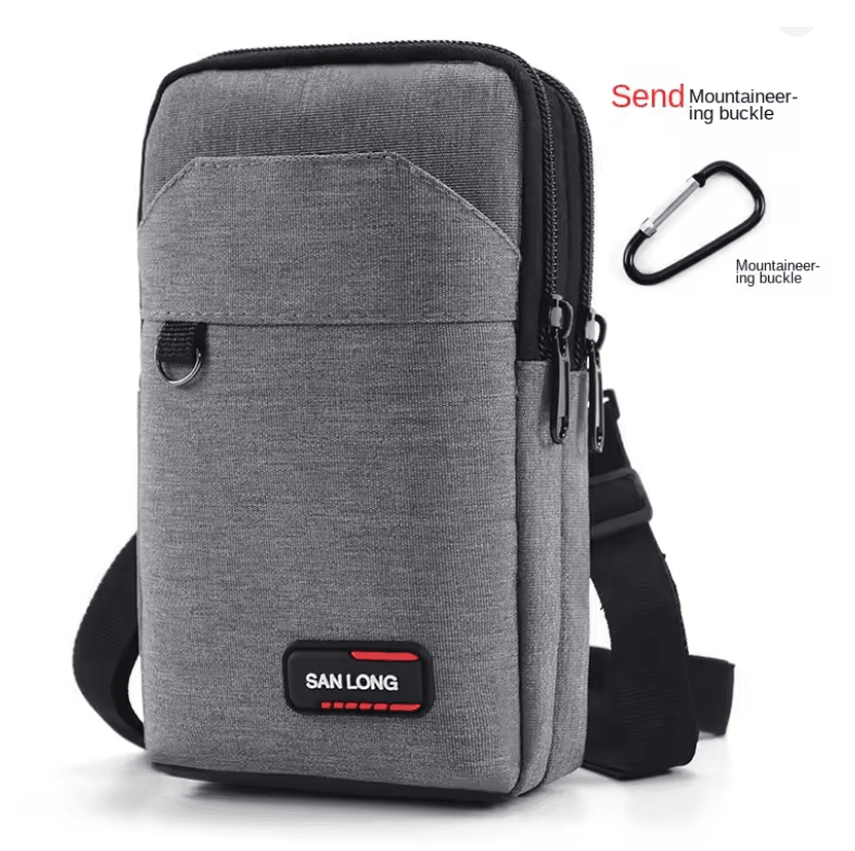 Mens Tactical Waterproof Waist Crossbody Bag 9