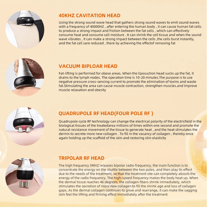 4 In 1 Cavitation Slimming And Skin Tightening Beauty Device 1
