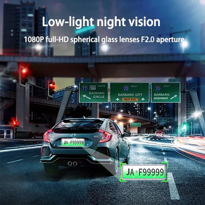 1080P DualTriple Lens Car Dash Cam With Night Vision  Optional Rear Camera 2