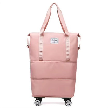 Expandable Adjustable Universal Wheel Travel Bag With Large Capacity  Portable Boarding Design 10