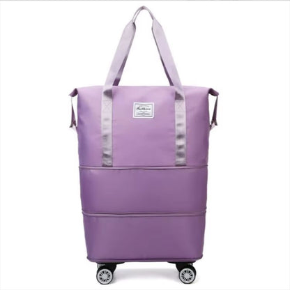 Expandable Adjustable Universal Wheel Travel Bag With Large Capacity  Portable Boarding Design 11