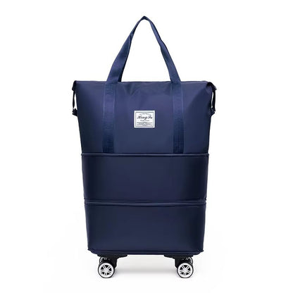 Expandable Adjustable Universal Wheel Travel Bag With Large Capacity  Portable Boarding Design 12
