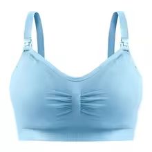 Breathable Wireless Seamless Maternity Nursing Bra  Comfortable Breastfeeding  Sleep Bralette 10