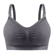 Breathable Wireless Seamless Maternity Nursing Bra  Comfortable Breastfeeding  Sleep Bralette 13