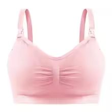 Breathable Wireless Seamless Maternity Nursing Bra  Comfortable Breastfeeding  Sleep Bralette 15