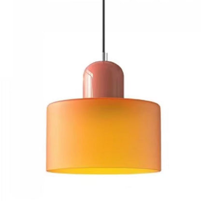 Nordic Modern Glass Bedside Pendant Light Long Line E27 Chandelier For Bedroom Restaurant Bar 4