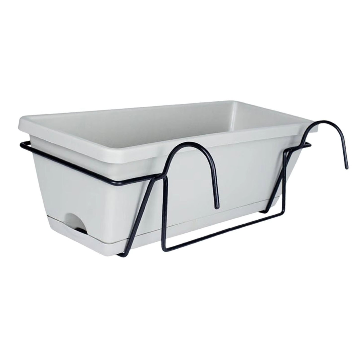 Hanging Planter For Balcony Railing Fence Planter Basket Window Box Flower Pot 6L For Garden And Ya 12