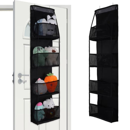 4 6 Layer Over The Door Hanging Storage Organizer Cosmetics Wall Organizer For Bathroom Closet Bedr 15