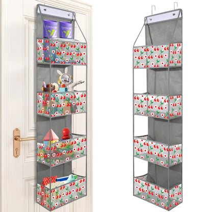 4 6 Layer Over The Door Hanging Storage Organizer Cosmetics Wall Organizer For Bathroom Closet Bedr 24