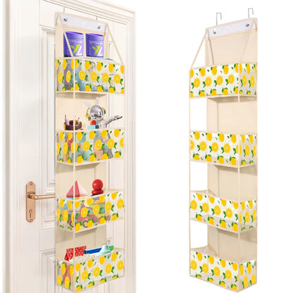 4 6 Layer Over The Door Hanging Storage Organizer Cosmetics Wall Organizer For Bathroom Closet Bedr 25
