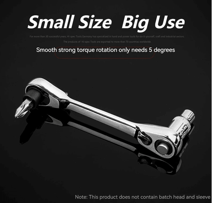 Compact DualDrive Ratchet Wrench 1