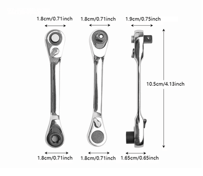 Compact DualDrive Ratchet Wrench 3