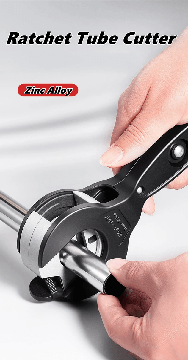 Compact Ratcheting Tube Cutter Tool