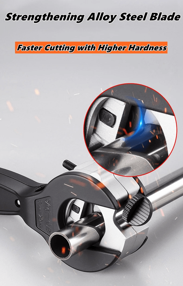 Compact Ratcheting Tube Cutter Tool 2