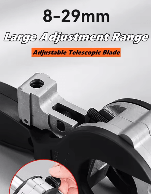 Compact Ratcheting Tube Cutter Tool 4