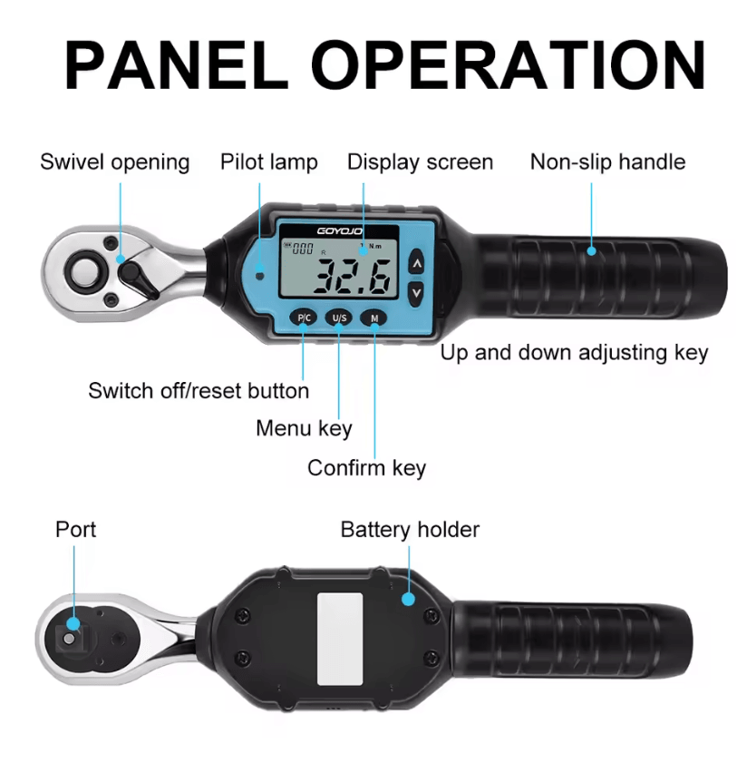 Precision Digital Preset Torque Wrench 1