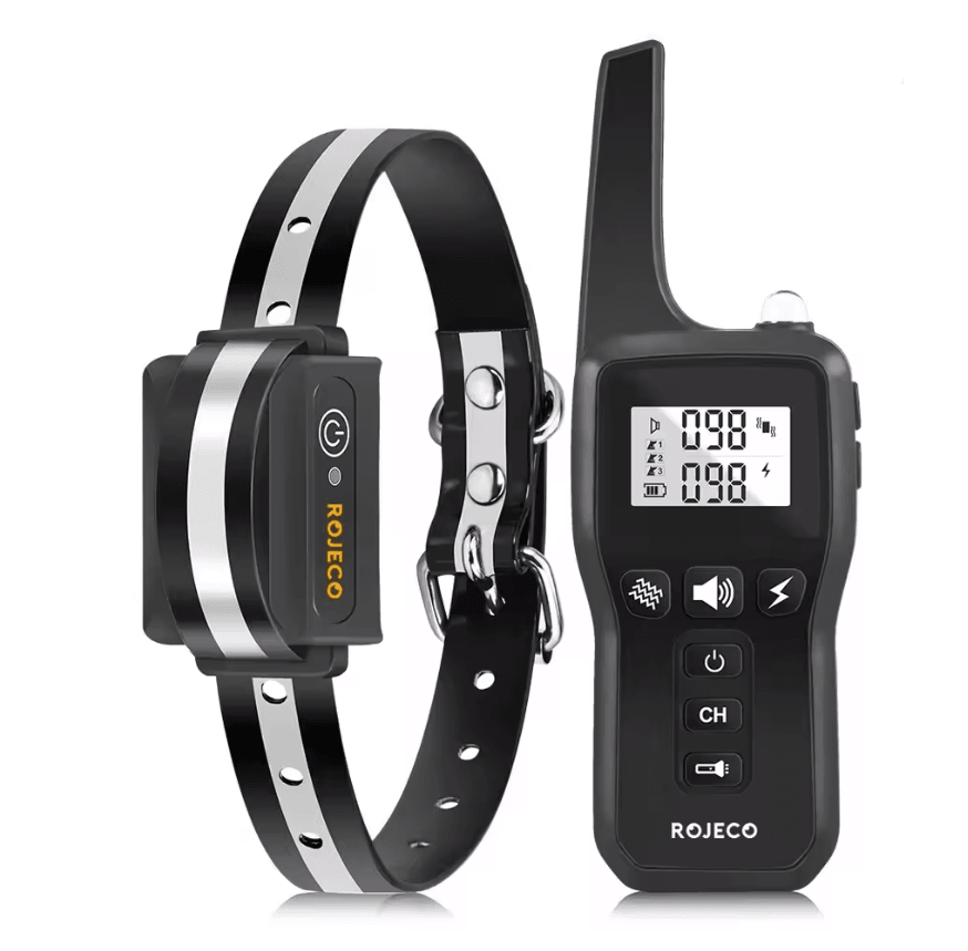 Rojeco Remote Rechargeable Dog Training Collar 4