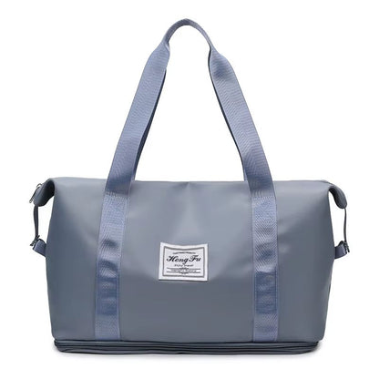 UNIXINU Carry On Travel Duffle Bag Waterproof Nylon Sports Gym Tote Large Capacity Luggage Handbag  7