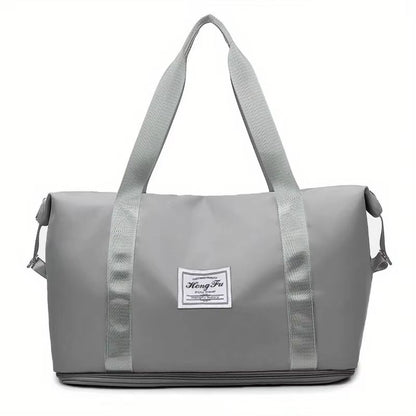 UNIXINU Carry On Travel Duffle Bag Waterproof Nylon Sports Gym Tote Large Capacity Luggage Handbag  8