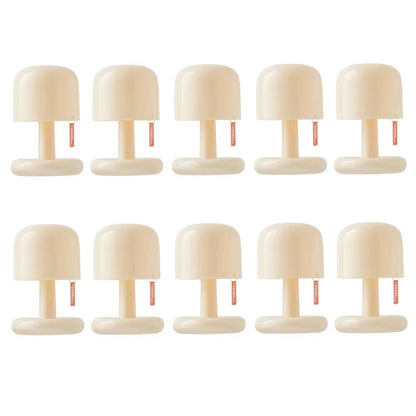 Mini USB Rechargeable Mushroom Style LED Night Light Sunset Projection Table Lamp For Home Bedroom  11