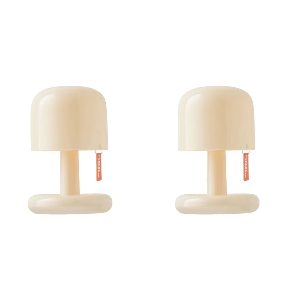 Mini USB Rechargeable Mushroom Style LED Night Light Sunset Projection Table Lamp For Home Bedroom  7