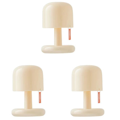 Mini USB Rechargeable Mushroom Style LED Night Light Sunset Projection Table Lamp For Home Bedroom  8