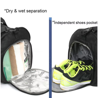 Large Gym Bag Wet Dry Sports Duffel Multifunction Travel Fitness Bag With Shoe Compartment 1