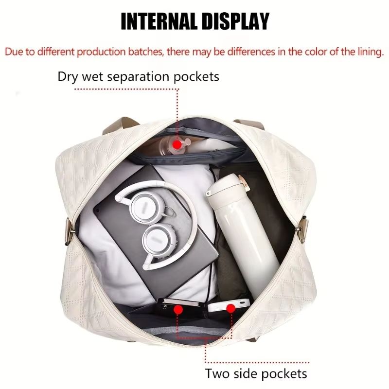 Ultimate Lightweight Duffle  Large Capacity Travel  Gym Tote Bag 1
