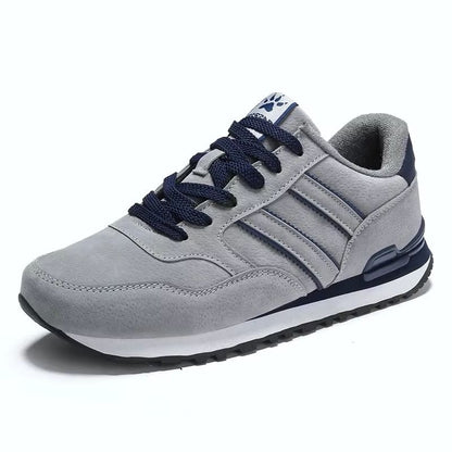 Men Casual Sneakers  Lightweight Artificial Leather Lace Up Shoes 8