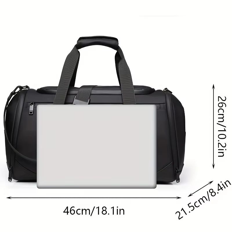 Large Capacity Travel Duffel Bag  Oxford Cloth Overnight Gym  Sports Bag 2