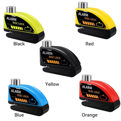 Motorcycle Alarm Disc Brake Lock  110dB Waterproof AntiTheft Padlock 5
