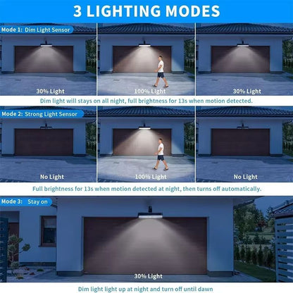 Clip On Solar Motion Lights Outdoor Waterproof With 36 LEDs 1