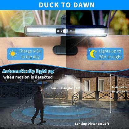 Clip On Solar Motion Lights Outdoor Waterproof With 36 LEDs 2