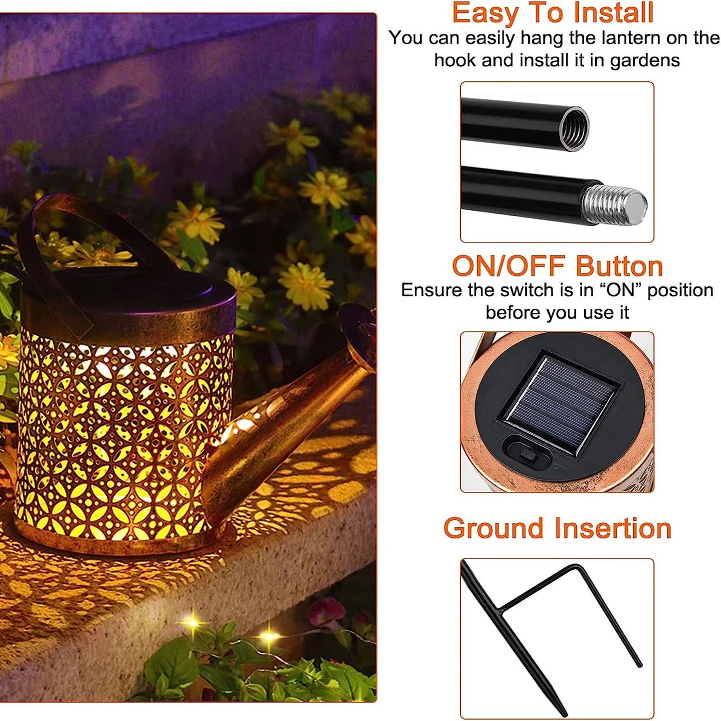 LumiCan Solar Cascade Lantern 2