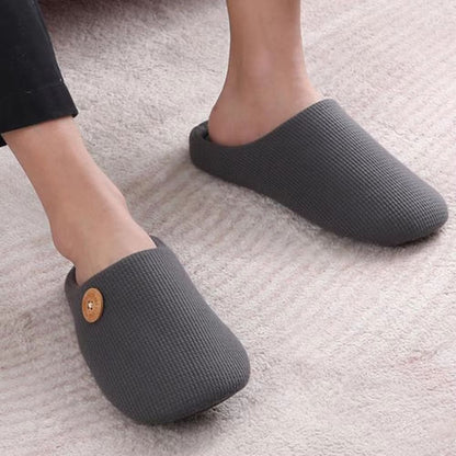 Litfun Warm Fluffy Indoor-Outdoor Cotton Slippers
