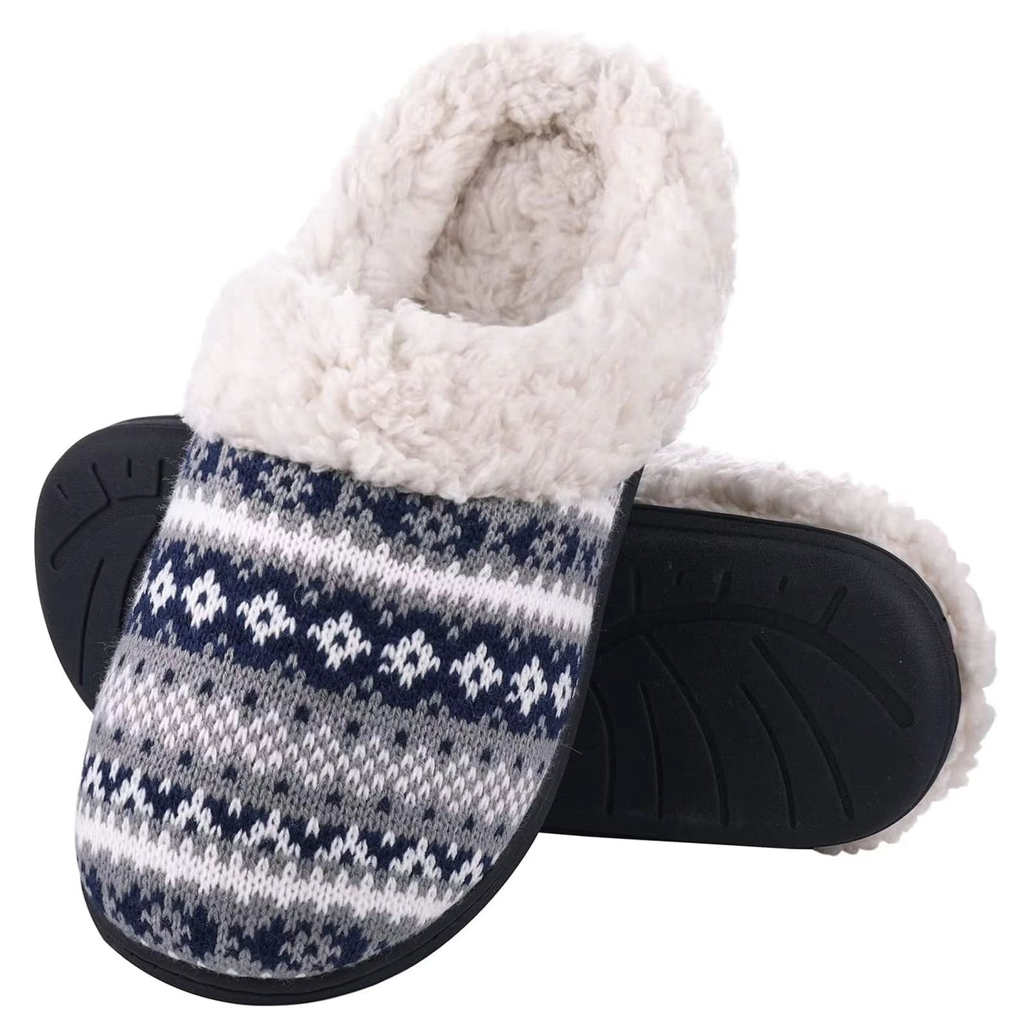 Litfun Warm Fluffy IndoorOutdoor Cotton Slippers 11